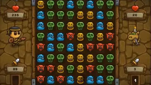HEROIC DUNGEON GAME WALKTHROUGH 1 смотреть онлайн