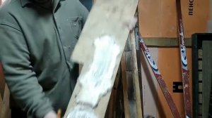 Обработка камуса для оклейки лыж