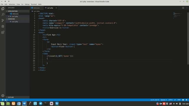 How to use activity 1 in php смотреть онлайн