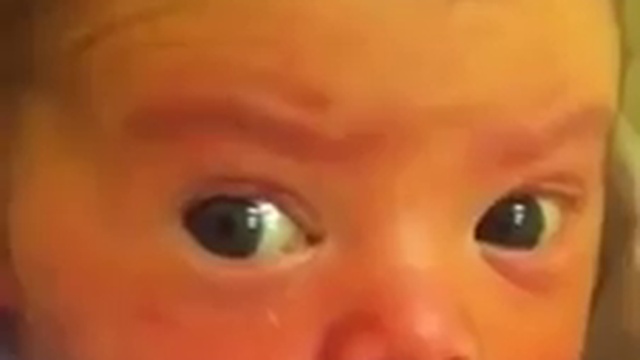 взгляд и мимика малыша 3-х дней отроду смотреть онлайн