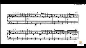 И.С. Бах. Маленькая прелюдия РЕ минор №5.