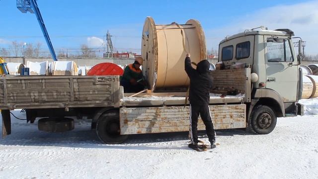 ПОГРУЗКА КАБЕЛЯ С ЗАВОДА ПАРТНЕРА МАКСПРОМ-ГРУПП смотреть онлайн