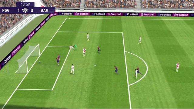 Прохождение Матчдея без поражений за фул состав ПСЖ в PES 21 MOBILE | Highlights смотреть онлайн
