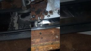 Восстановление молдинга капота "Nissan Almera G15". Сабля 658344AA0A. Часть 1.