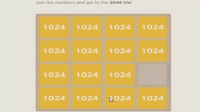 Как пройти "2048" школьнику. смотреть онлайн