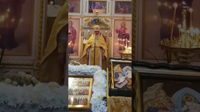 Проповедь на Литургии. Неделя 23-я по Пятидесятнице. Архимандрит Амвросий (Макар) смотреть онлайн