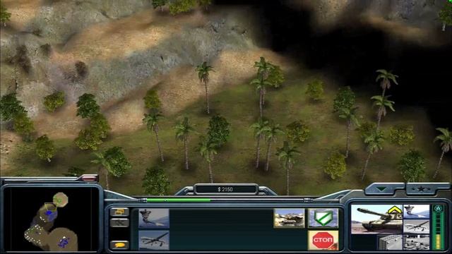 Comand & Conquer Generals (1 миссия за США) - прохождение смотреть онлайн