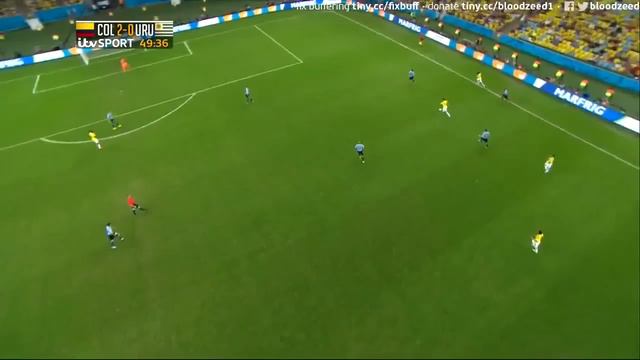 Colombia 2 Uruguay 0 James Rodriguez Carlos Alberto Morales смотреть онлайн