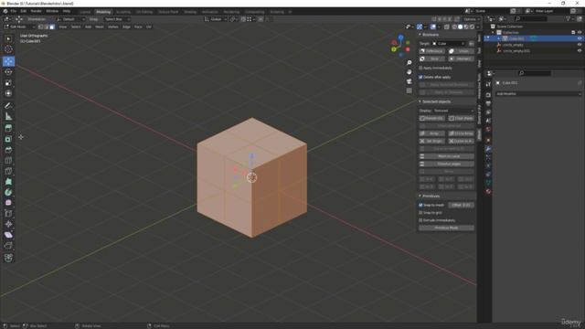 2. Изучение #blender - Пошаговое руководство для начинающих 3D-художников