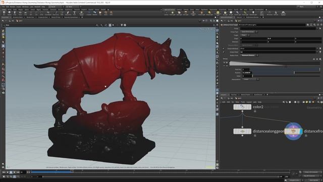 Getting Started with the Distance Nodes | Houdini 19.5 смотреть онлайн
