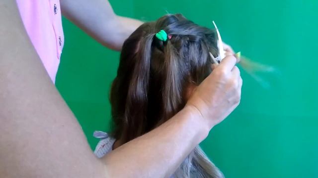 2 КОСЫ С РЕЗИНКАМИ. Легко, быстро и красиво))) смотреть онлайн