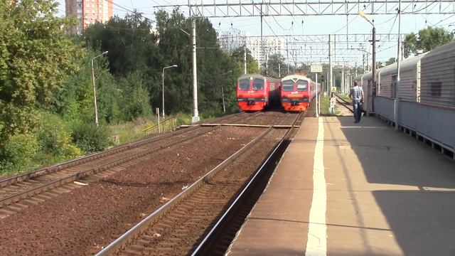 ЭД4М-0367 и ЭД4МК-0026, станция Соколовская смотреть онлайн