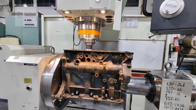 Обработка блока Volkswagen. смотреть онлайн