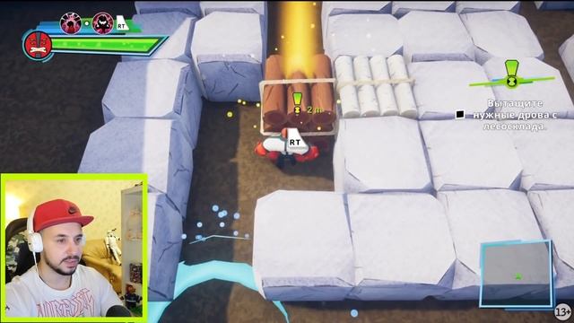 БЕН 10: МОЩНОЕ ПРИКЛЮЧЕНИЕ - ПОЛНОЕ ПРОХОЖДЕНИЕ! ТОП РОБ - ЧЕЛОВЕК-ОГОНЬ, СИЛАЧ И РЭТ! СБОРНИК Ч.1!