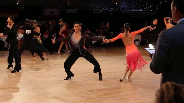 Evgeny Raev and Patrycja Golak Paris World Championships Amatuer Latin 2013 смотреть онлайн