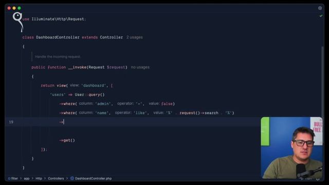 ? USANDO O SEARCH PARA CRIAR OS FILTROS; NO ELOQUENT É ASSIM? смотреть онлайн