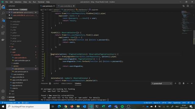 NestJS: Simple Pagination | Blog Project V-05 смотреть онлайн