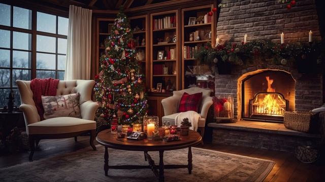 CHRISTMAS MUSIC 2024- Christmas Ambience & Music?| Christmas JAZZ ? | Christmas Songs 2024 | Relax