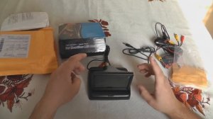 Дешевый монитор и камера заднего вида для автомобиля