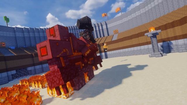WITHER STORM vs ALL NETHER BOSSES - WITHER STORM vs EVERY NETHER BOSS - Minecraft Mob Battle 1.19.3 смотреть онлайн