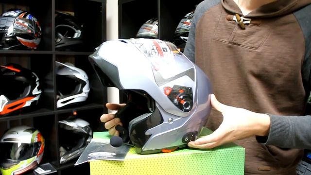 Мотогарнитура для шлема GSB G-339 BT , настройка и обзор.