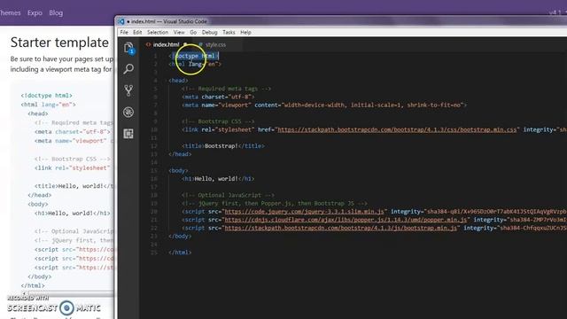 Инсталиране на Бутстрап / Bootstrap БЕЗПЛАТЕН курс начинаещи смотреть онлайн