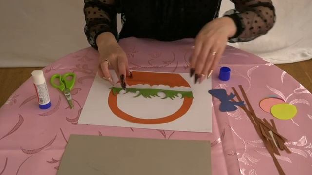 Мастер - класс "Пасхальная открытка" смотреть онлайн