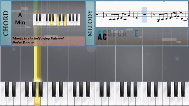 How to play love; not wrong by EDEN on Piano (Tutorial) смотреть онлайн