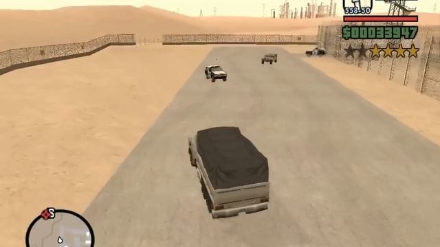 GTA San Andreas - Проникновение на военную базу смотреть онлайн