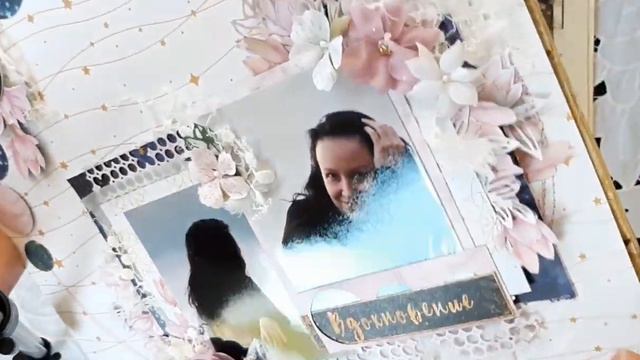 Скрап-страничка "Нарисуй вдохновение". Коллекция "Тайны вселенной" ScrapMania смотреть онлайн