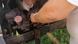 ??Трактор - Т-40, как завести стоял больше года, топливная система