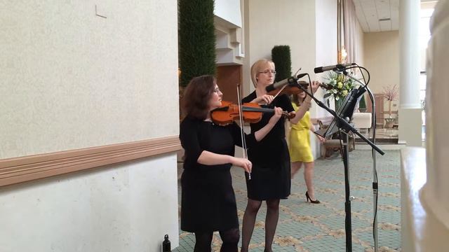 Bourree G F Handel by Classical Aisles Violin Duo смотреть онлайн