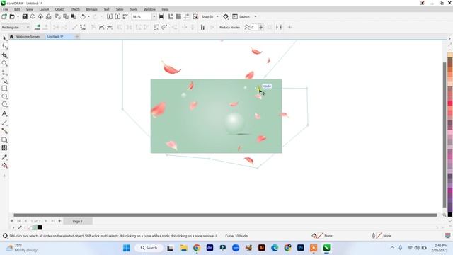 Coreldraw tutorial - Spring Season | Outdoor Banner Design | as graphics смотреть онлайн