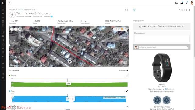 Обзор и тест фитнес-трекеров серии Garmin Vivo (Vivosport, Vivosmart 3, Vivosmart HR+)