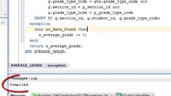 PL SQL 7   Stored Procedures
