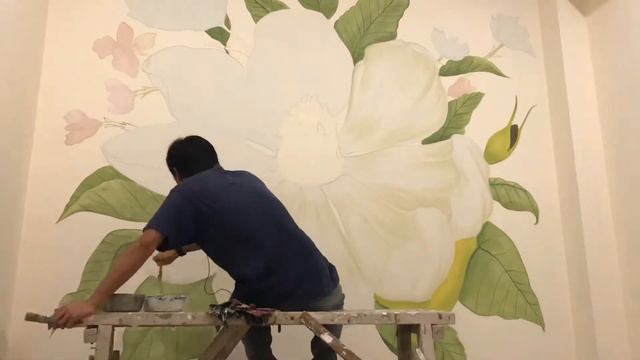 TIMELAPSE MURAL MAGNOLIA смотреть онлайн
