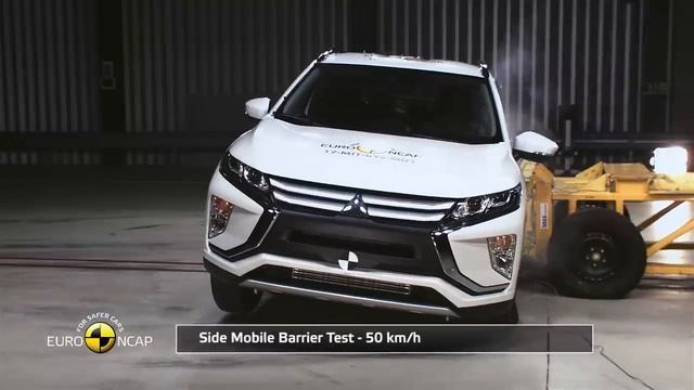 Euro NCAP Crash Test of Mitsubishi Eclipse Cross смотреть онлайн