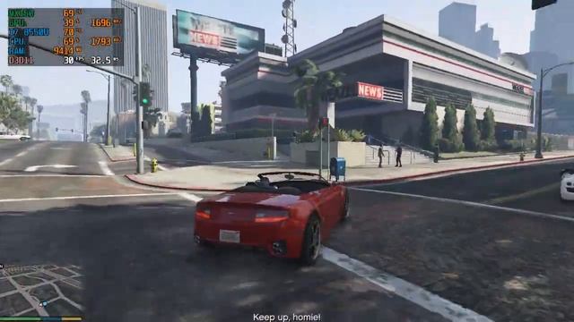 GTA 5 Gameplay on Lenovo Ideapad 520 - Geforce MX150 смотреть онлайн