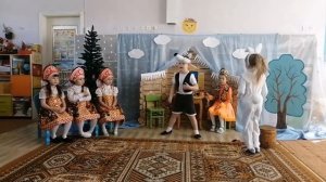 Инсценировка сказки "Заюшкина избушка". Группа № 9 "Почемучки"  МАДОУ д/с №16 "Дюймовочка