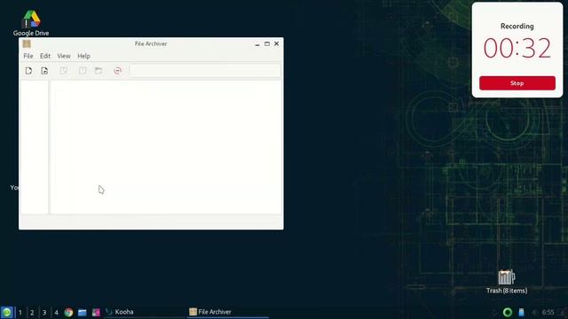 LWQt Wayland DE Right-Click Menu Demo смотреть онлайн