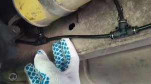 Вывод сапунов УАЗ Патриот. "Заводские" пластиковые фитинги