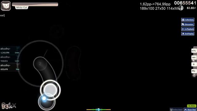 Osu : my shit plays collection #1 / Ghost Camellia (my old 9* pass) смотреть онлайн