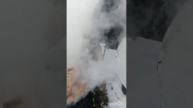 Плов на 50чел в казане 22литра!!! смотреть онлайн