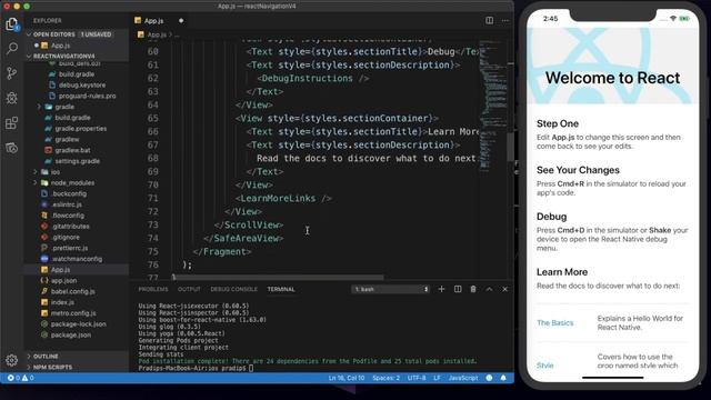 React Navigation 4.0 Tutorial | Getting Started with React Navigation in React Native смотреть онлайн