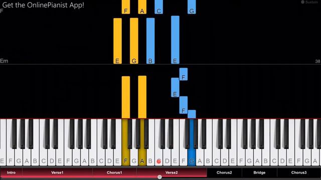 Tate McRae - that way - Piano Tutorial смотреть онлайн