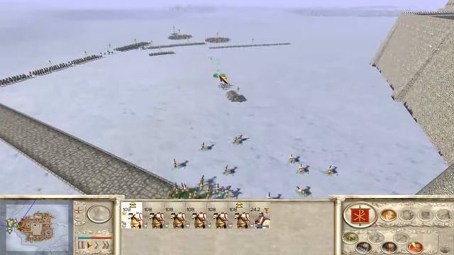 Total War Rome Barbarian Invasion Римская империя Часть 09 Полное прохождение смотреть онлайн