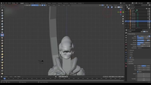 I CREATED ALIEN from ALIEN ISOLATION in BLENDER! смотреть онлайн