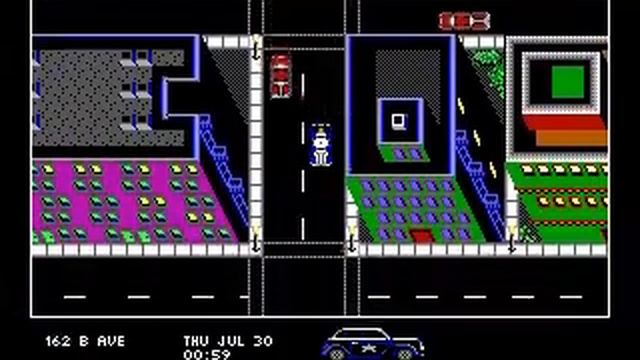 Dick Tracy: The Crime Solving Adventure (1991, DOS) - Glitch in chase mode смотреть онлайн