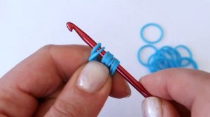 СЕРДЦЕ из РЕЗИНОК на крючке | ПРОСТАЯ ФИГУРКА из резинок