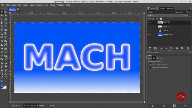 Create Ice Text In GNU Gimp Tutirial смотреть онлайн